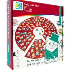 Jeu d'observation : Les chats à chapeaux - BS Toys