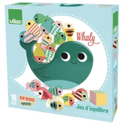 Jeu d'équilibre en bois Whaly Ingela P. Arrhenius - Vilac