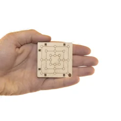 Jeu du moulin : Mill - Wooden City