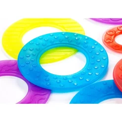 Jeu éducatif : anneaux translucides - Lightpad - Miniland