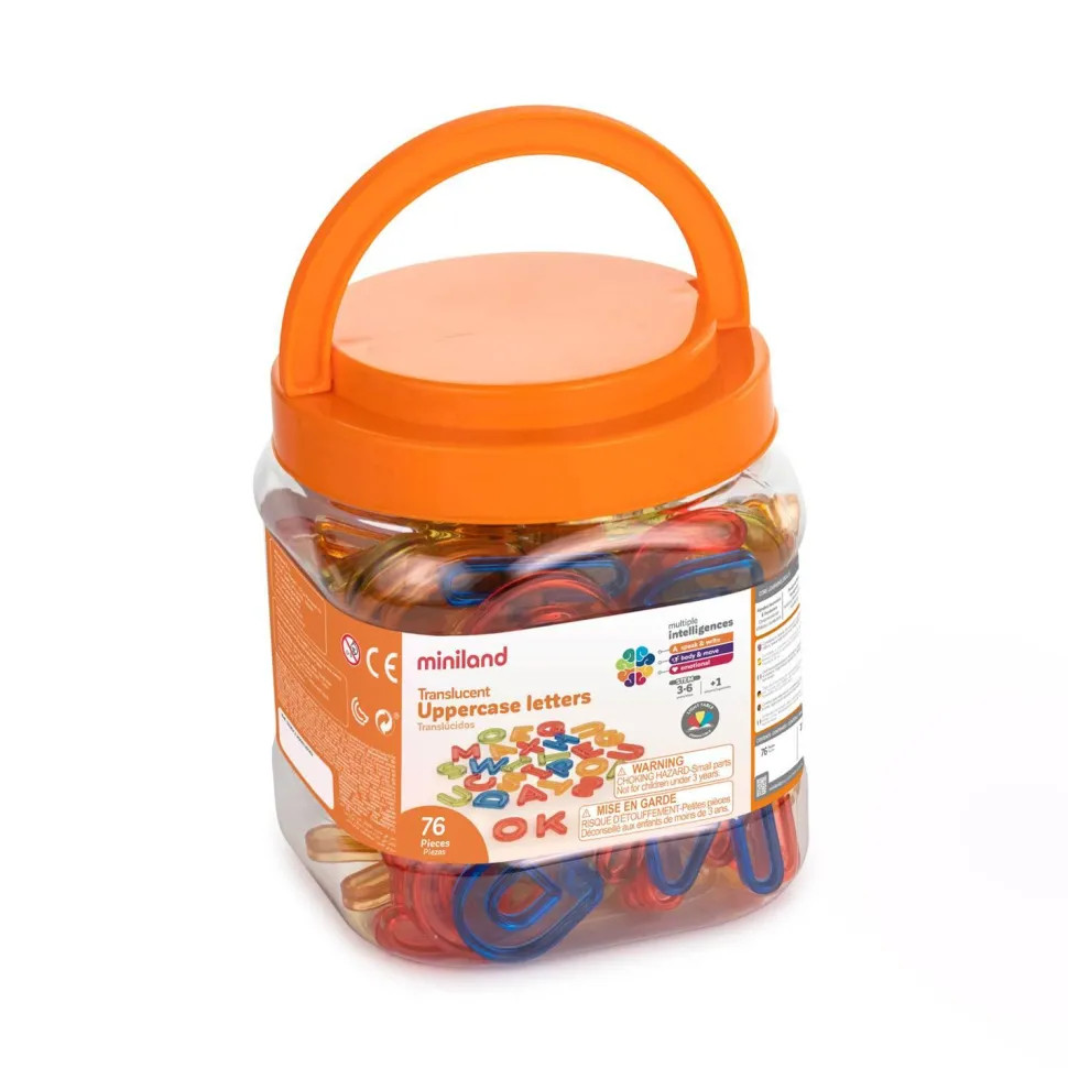 Jeu éducatif : Lettres majuscules - Lightpad - Miniland