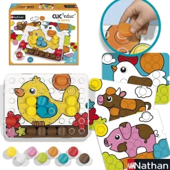 Jeu éducatif Clic Educ : La Ferme - Nathan