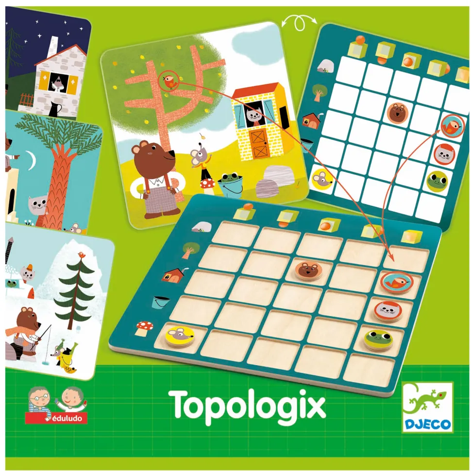 Jeu éducatif Djeco : Topologix - Djeco
