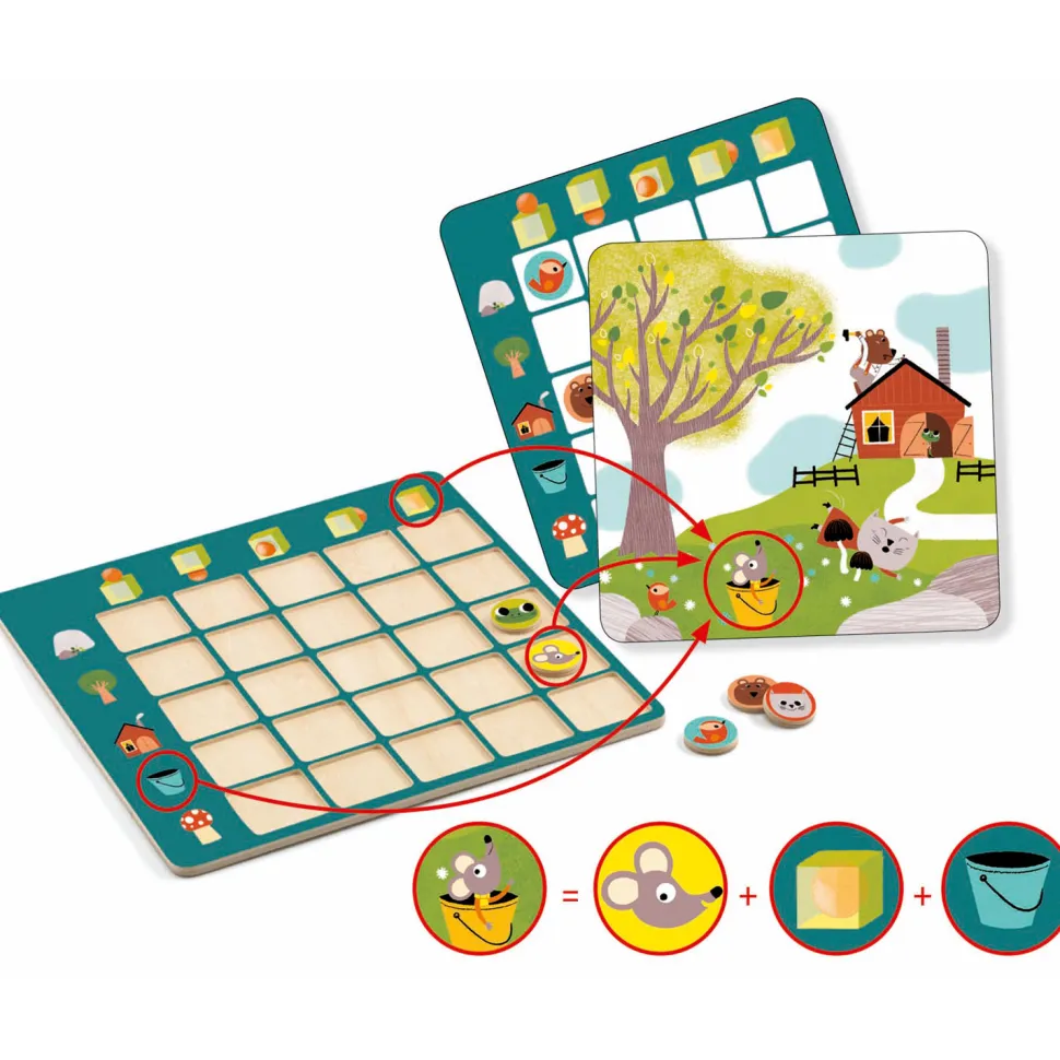 Jeu éducatif Djeco : Topologix - Djeco