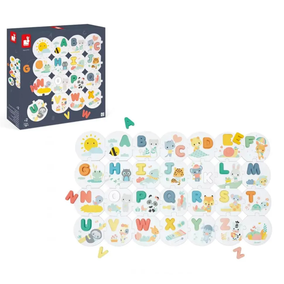 Jeu éducatif Puzzles Mon Premier Alphabet Pure - Janod