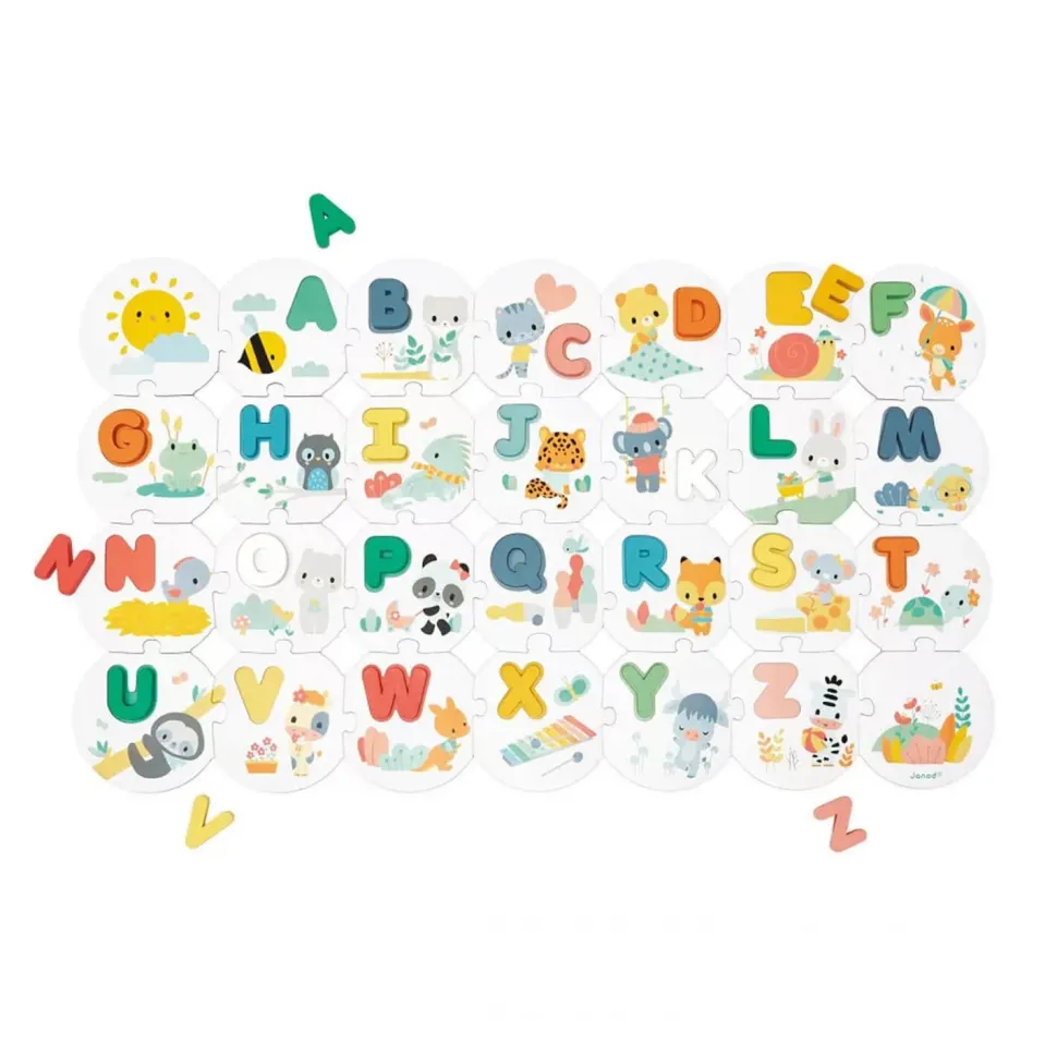 Jeu éducatif Puzzles Mon Premier Alphabet Pure - Janod