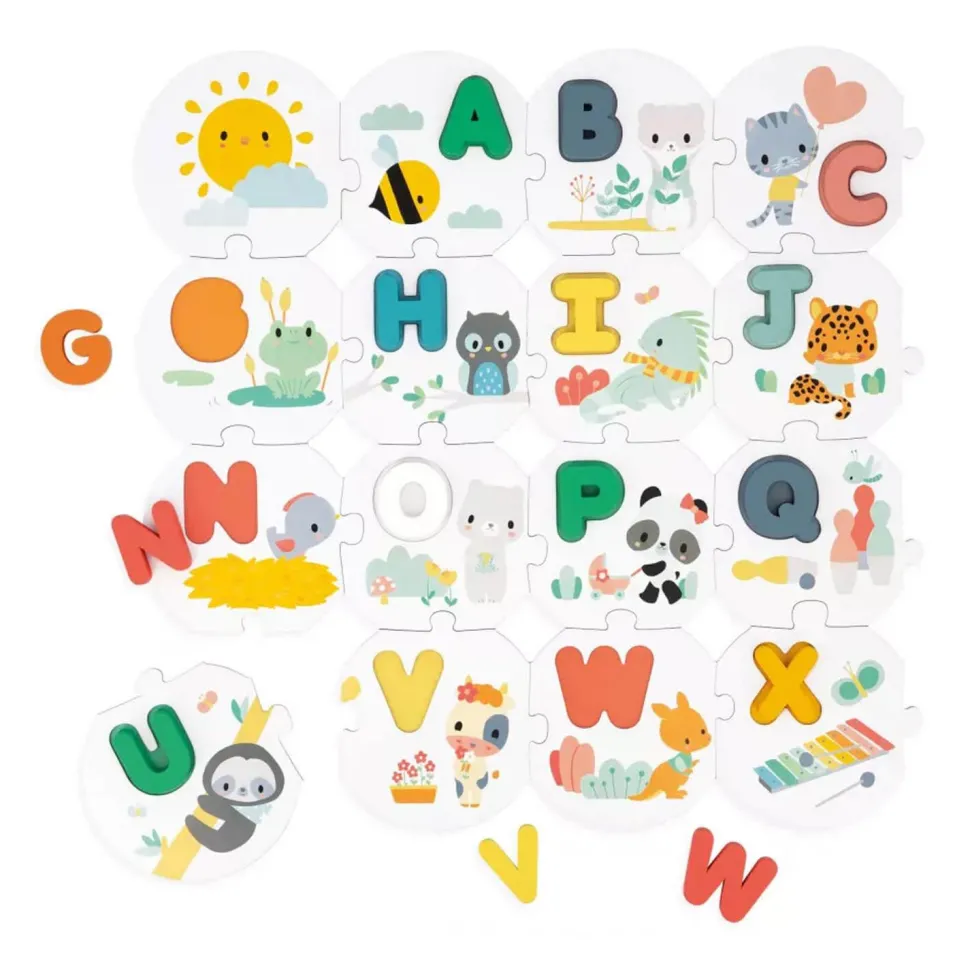 Jeu éducatif Puzzles Mon Premier Alphabet Pure - Janod