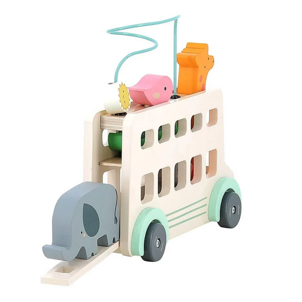 Jeu d'éveil : Bus animo - Sarah Betz - Vilac