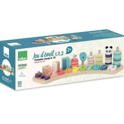 Jeu d'éveil 1-2-3 multiactivités sous la canopée - Vilac