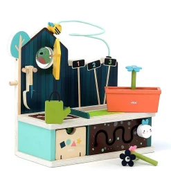 Jeu d’éveil en bois : Jardin multi-activités - Vilac