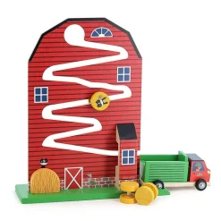 Jeu d'éveil en bois, Récolte à la ferme - Vilac