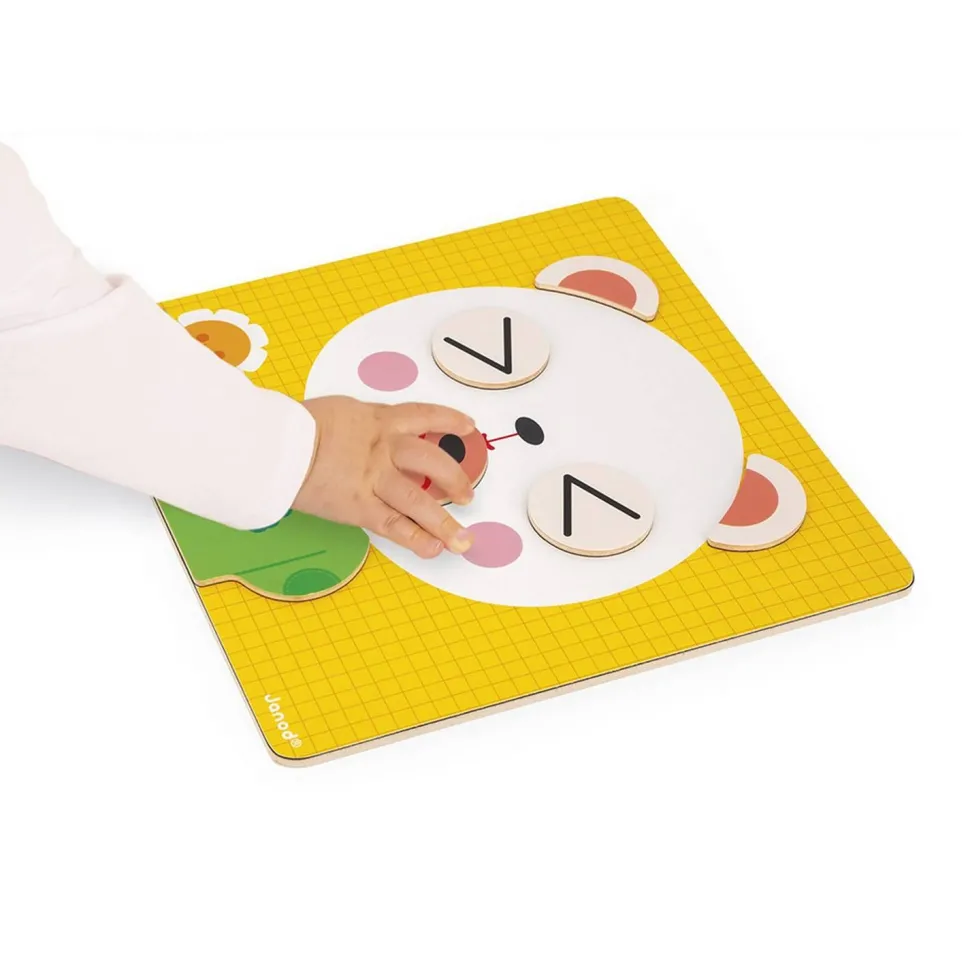 Jeu Magnétique - L'Ours des Émotions - Janod