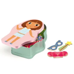 Jeu magnétique en bois : Inzebox Belissimo - Djeco