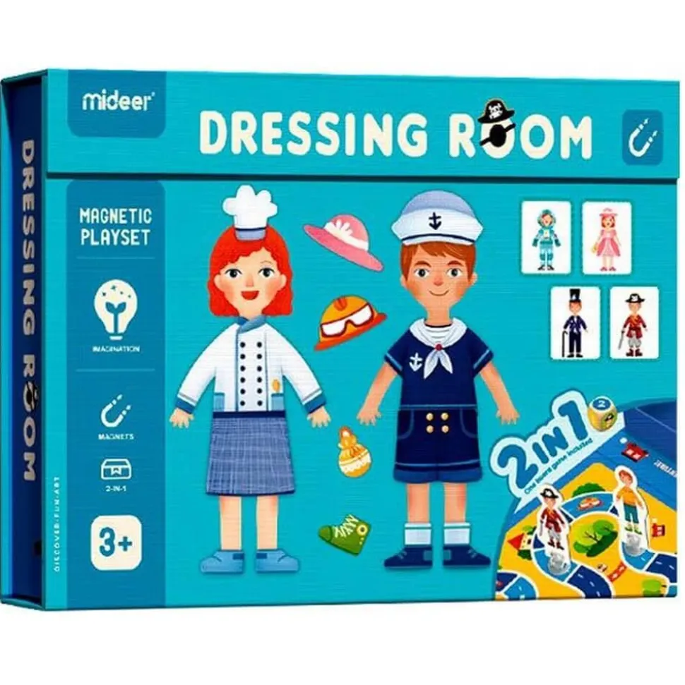 Jeu magnétique 2-en-1 "Je me déguise" - Plan Toys