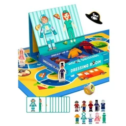 Jeu magnétique 2-en-1