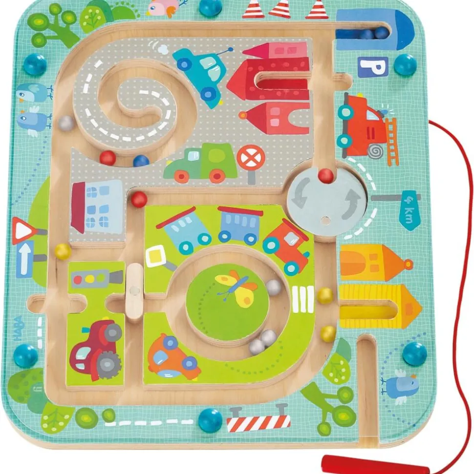 Jeu magnétique Ville labyrinthe - Haba
