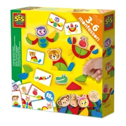 Jeu Montessori : Créer des formes d'animaux - SES Creative