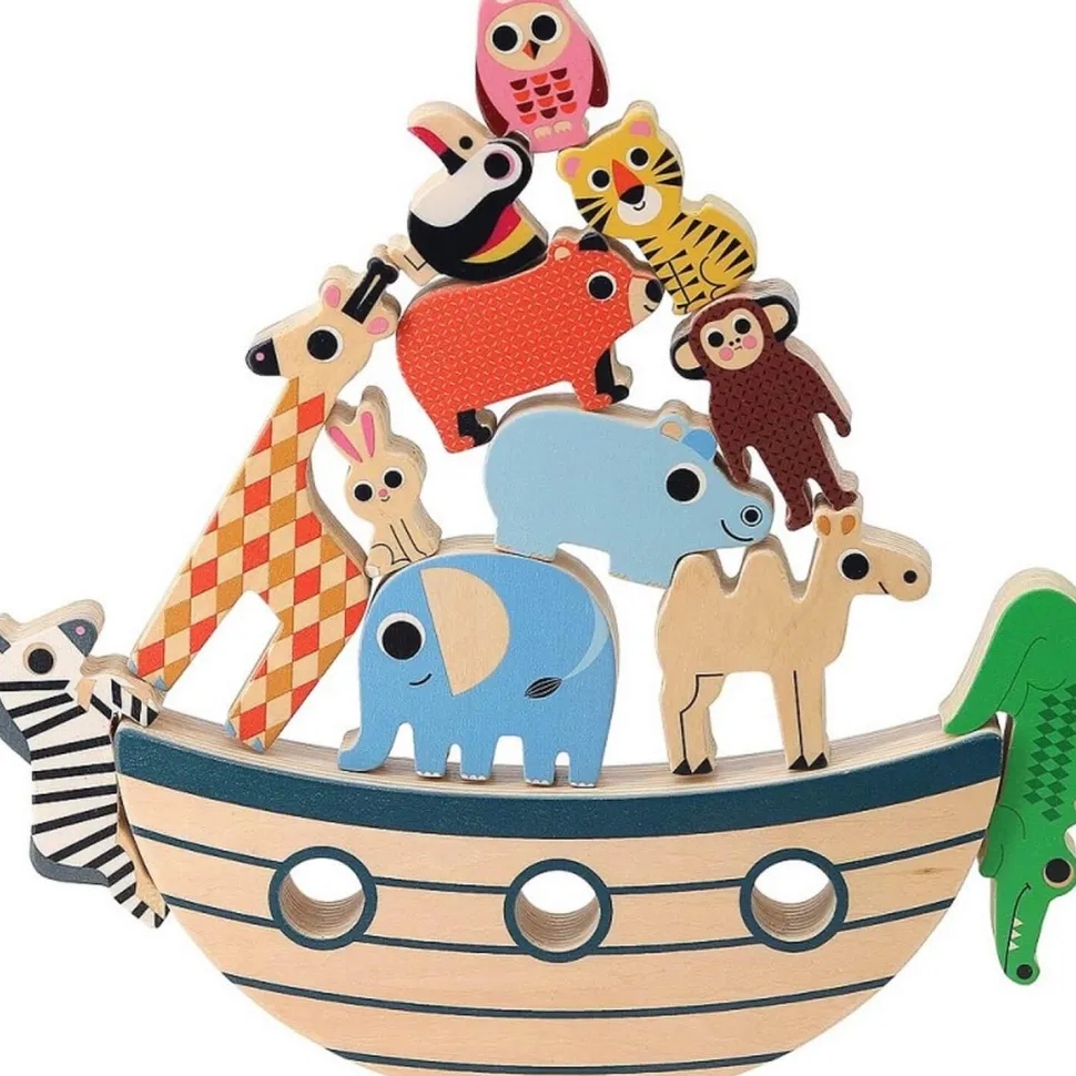 Jeu équilibre arche des animaux - Ingela P.Arrhenius - Vilac