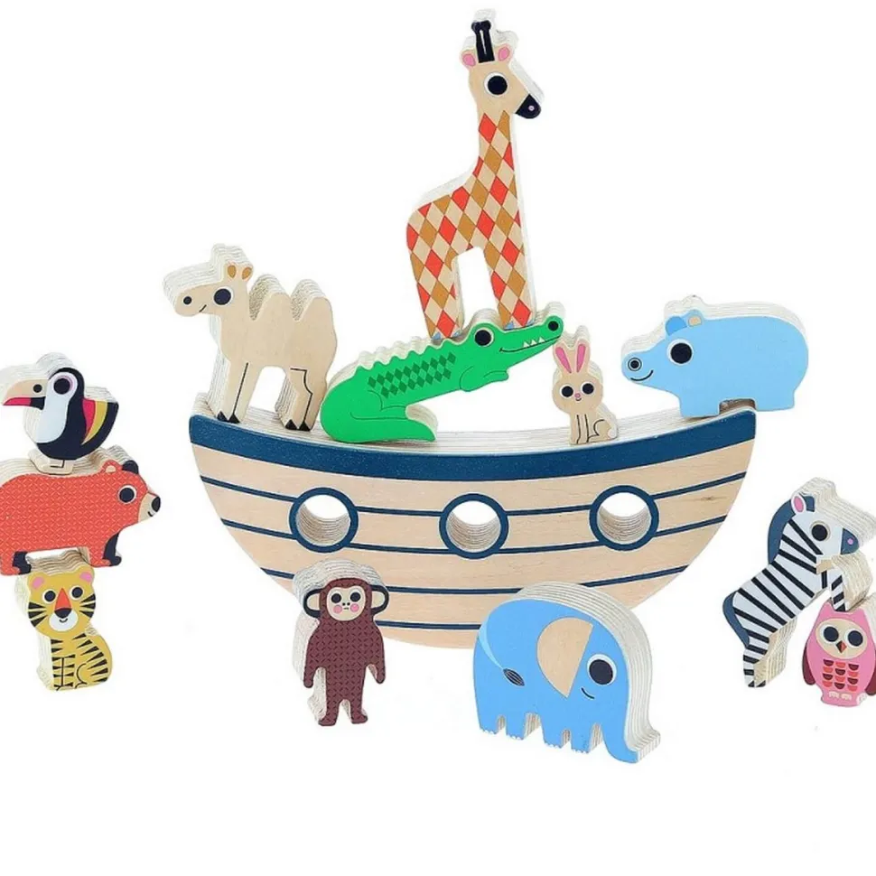 Jeu équilibre arche des animaux - Ingela P.Arrhenius - Vilac