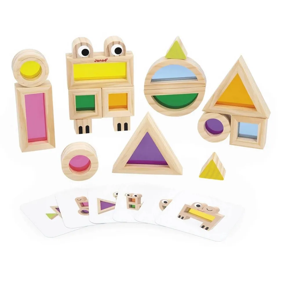 Jeu Sensoriel - Blocs Translucides - Janod