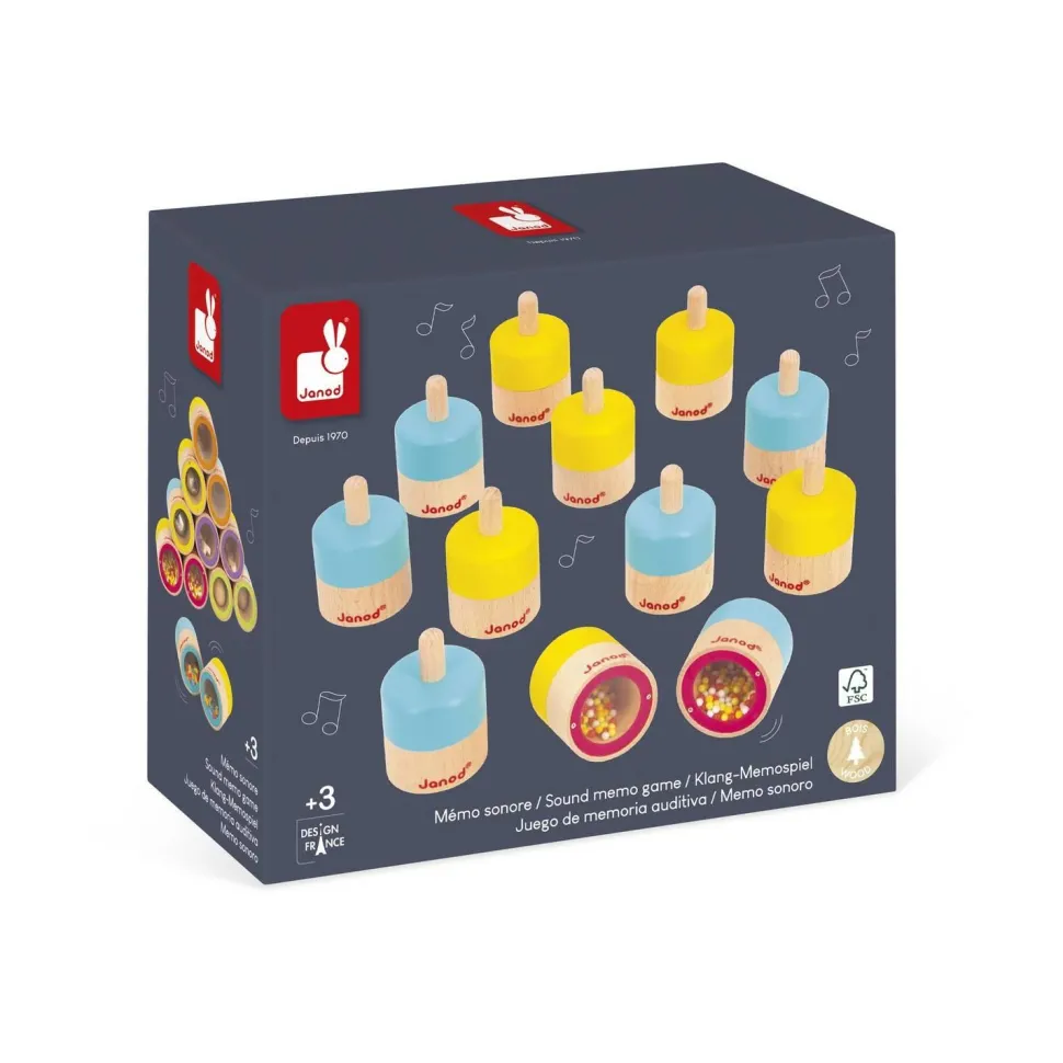 Jeu Sensoriel : Mémo Sonore - Janod