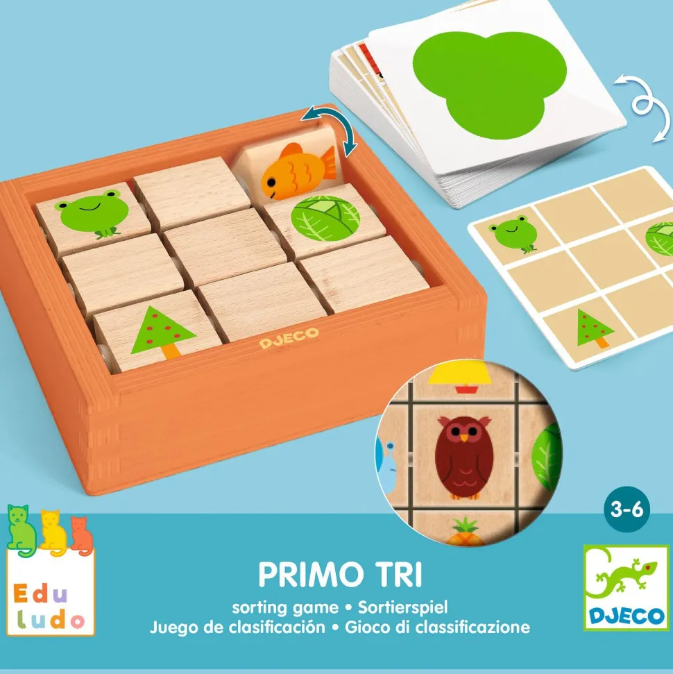 JEUX EDUCATIFS - EDULUDO : Primo Tri - Djeco