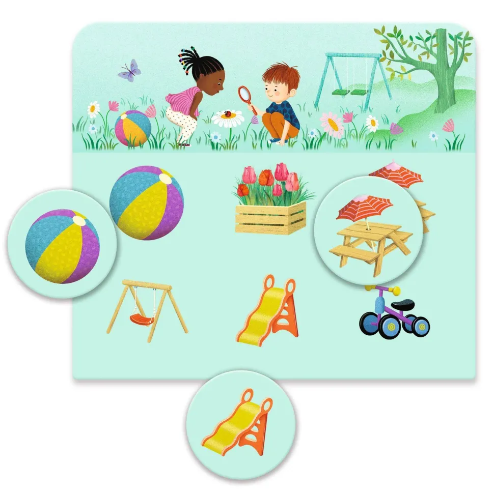 JEUX EDUCATIFS - MÉMOS, LOTOS, DOMINOS : Loto Dans la maison - Djeco