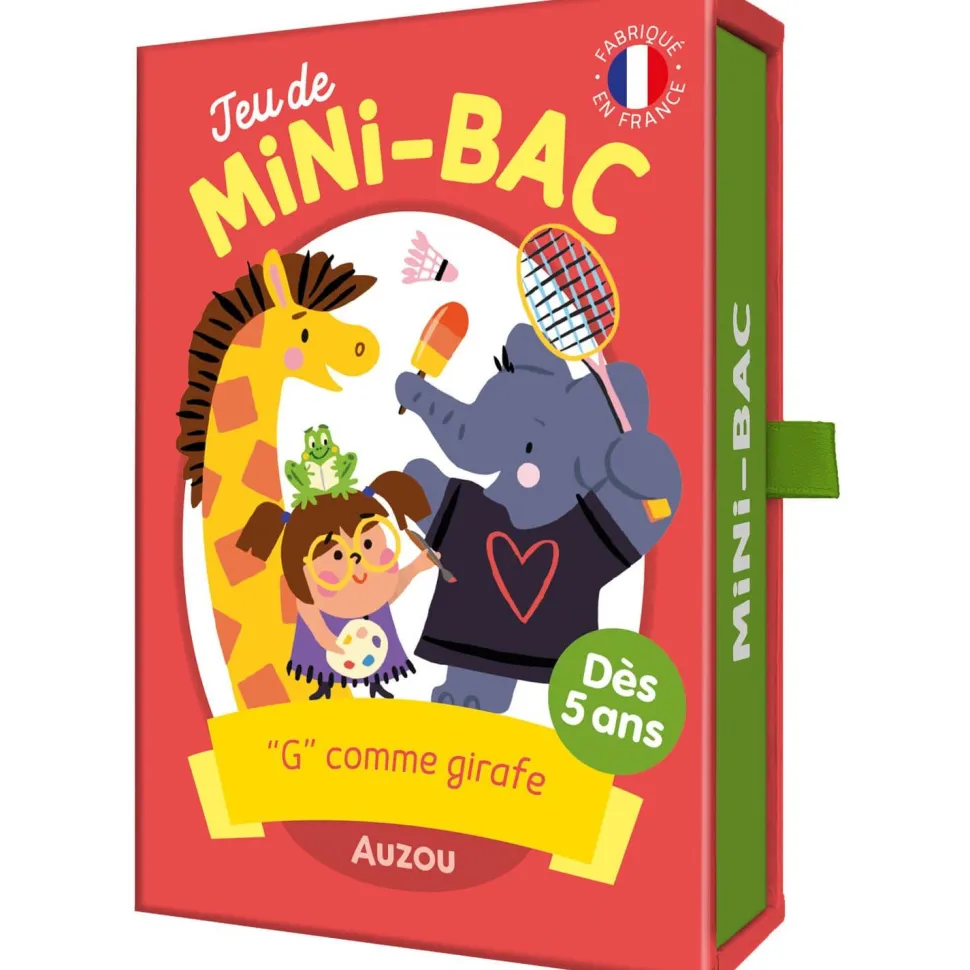 JEUX DE CARTES - JEU DU MINI-BAC - Editions Auzou