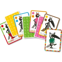 JEUX DE CARTES - LE JEU DE CARTES DU LOUP QUI VOULAIT CHANGER DE COULEUR - Editions Auzou