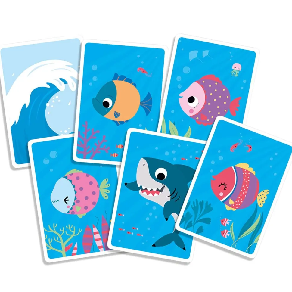 JEUX DE CARTES - MON PREMIER JEU DE GARE AU REQUIN ! - Editions Auzou