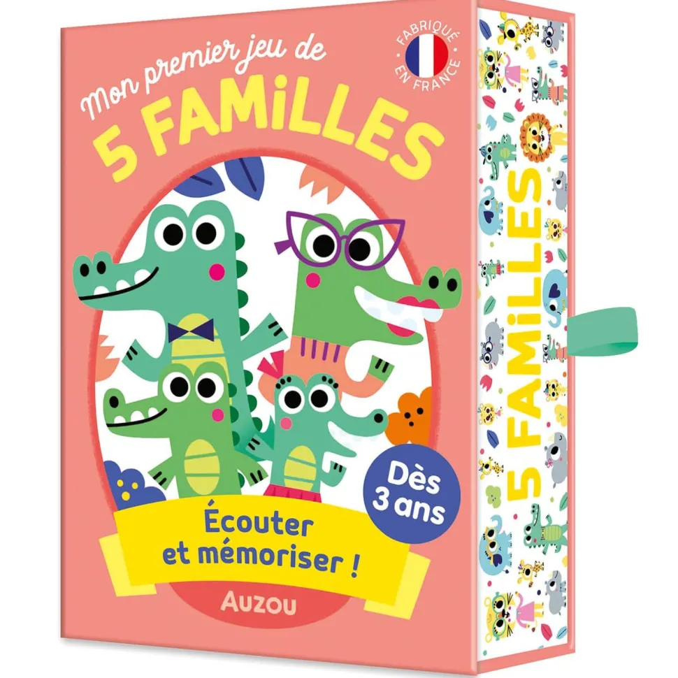 JEUX DE CARTES - MON PREMIER JEU DE 5 FAMILLES - Editions Auzou