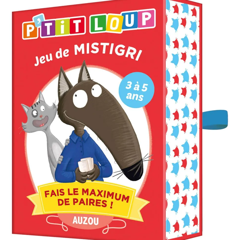 JEUX DE CARTES - P'TIT LOUP - JEU DE MISTIGRI - Editions Auzou