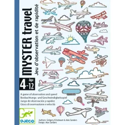 JEUX DE CARTES Myster travel - Djeco