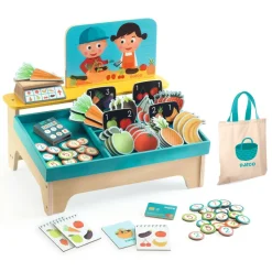 JEUX D'IMITATION Léa & Milo Little Market - Djeco