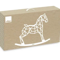 Jouet à bascule en bois : cheval à bascule diamant - Vilac