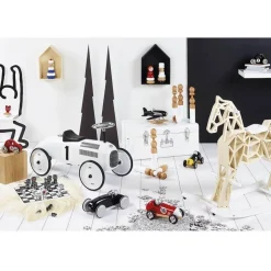 Jouet à bascule en bois : cheval à bascule diamant - Vilac