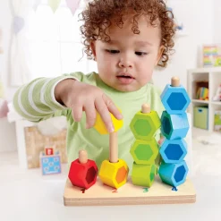 Jouet à empiler : Perles à compter - Hape