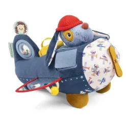 JOUET D'ACTIVITES AVION POUR BEBE JULES LE CHIEN - Lilliputiens
