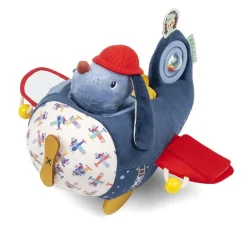 JOUET D'ACTIVITES AVION POUR BEBE JULES LE CHIEN - Lilliputiens