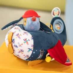 JOUET D'ACTIVITES AVION POUR BEBE JULES LE CHIEN - Lilliputiens