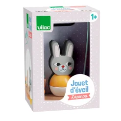Jouet d'éveil lapinou - Michelle Carlslund - Vilac