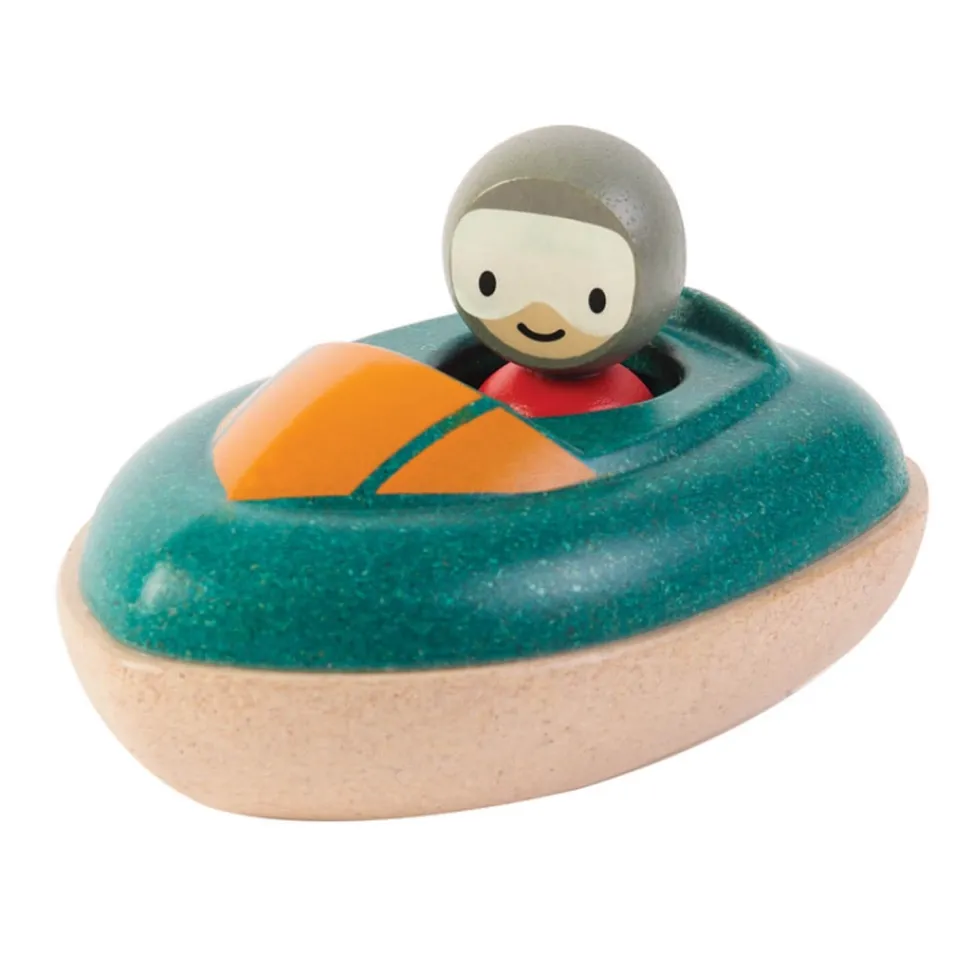 Jouet pour le bain : Mon hors-bord - Plan Toys