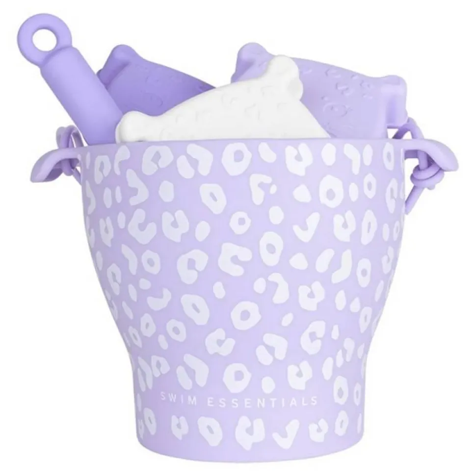 JOUETS de PLAGE Léopard Lila - Swim Essentials