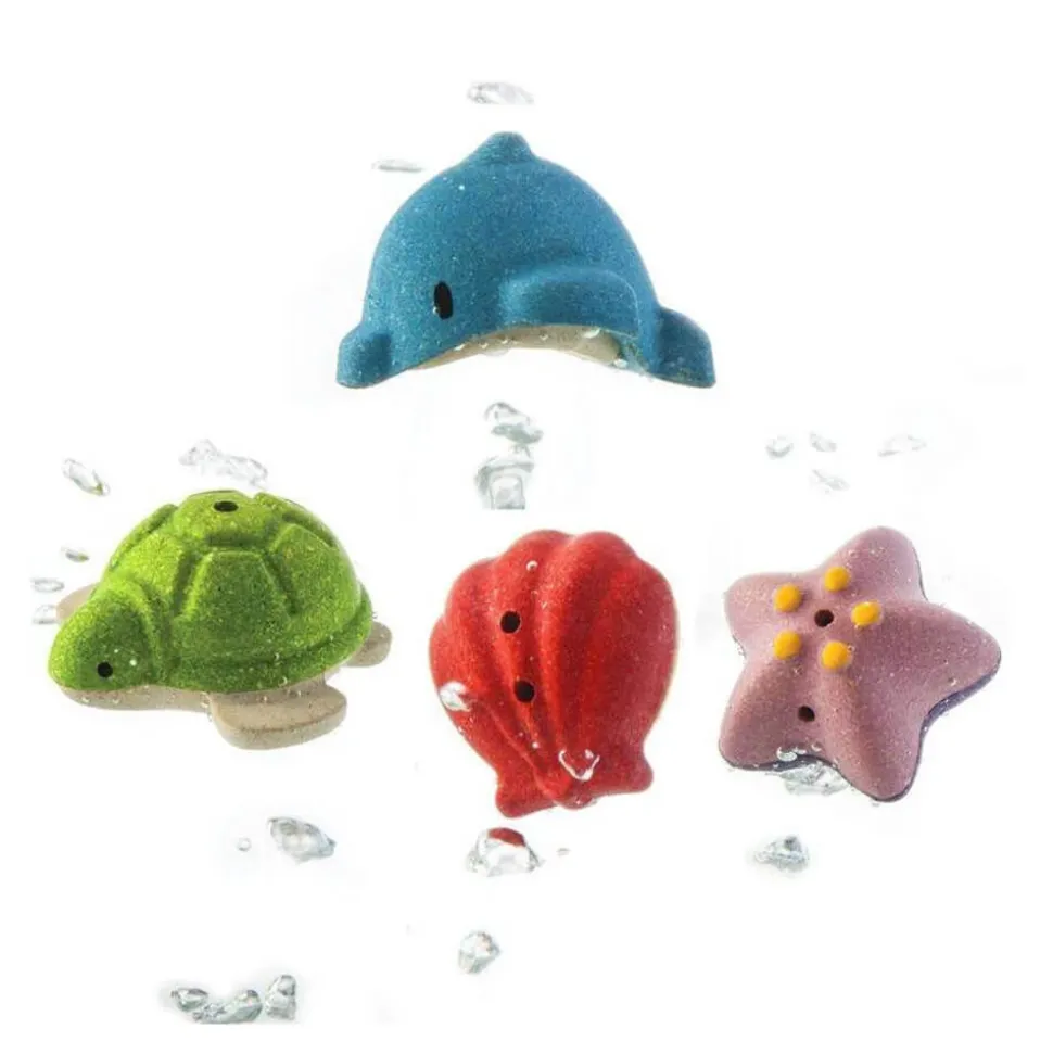 Jouets pour le bain : Mes animaux marins de bain - Plan Toys