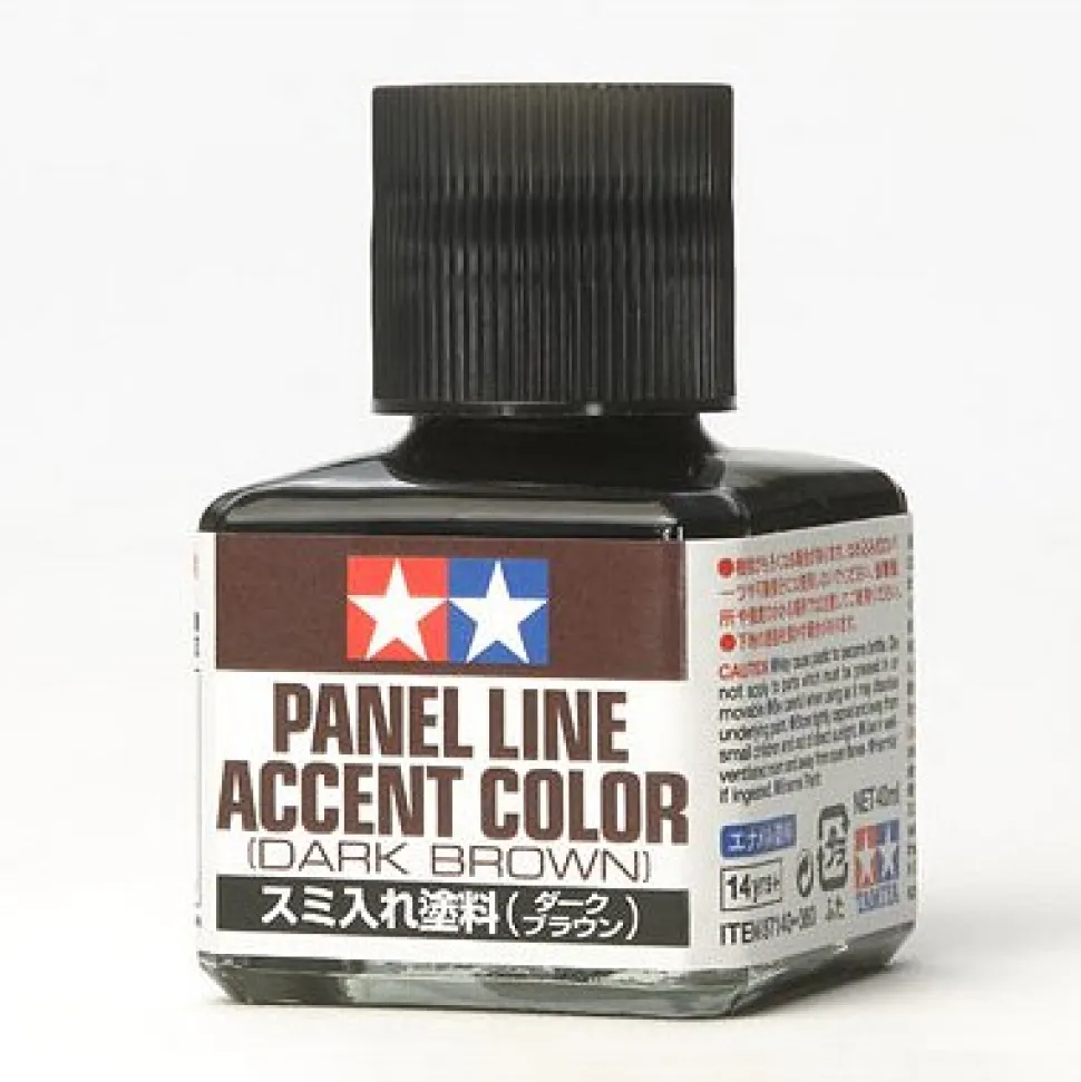 Jus enamel brun foncé - Tamiya
