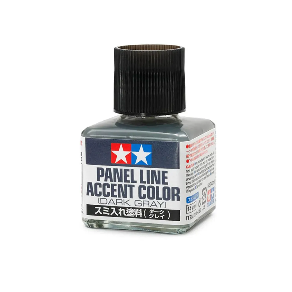 Jus enamel gris foncé - Tamiya