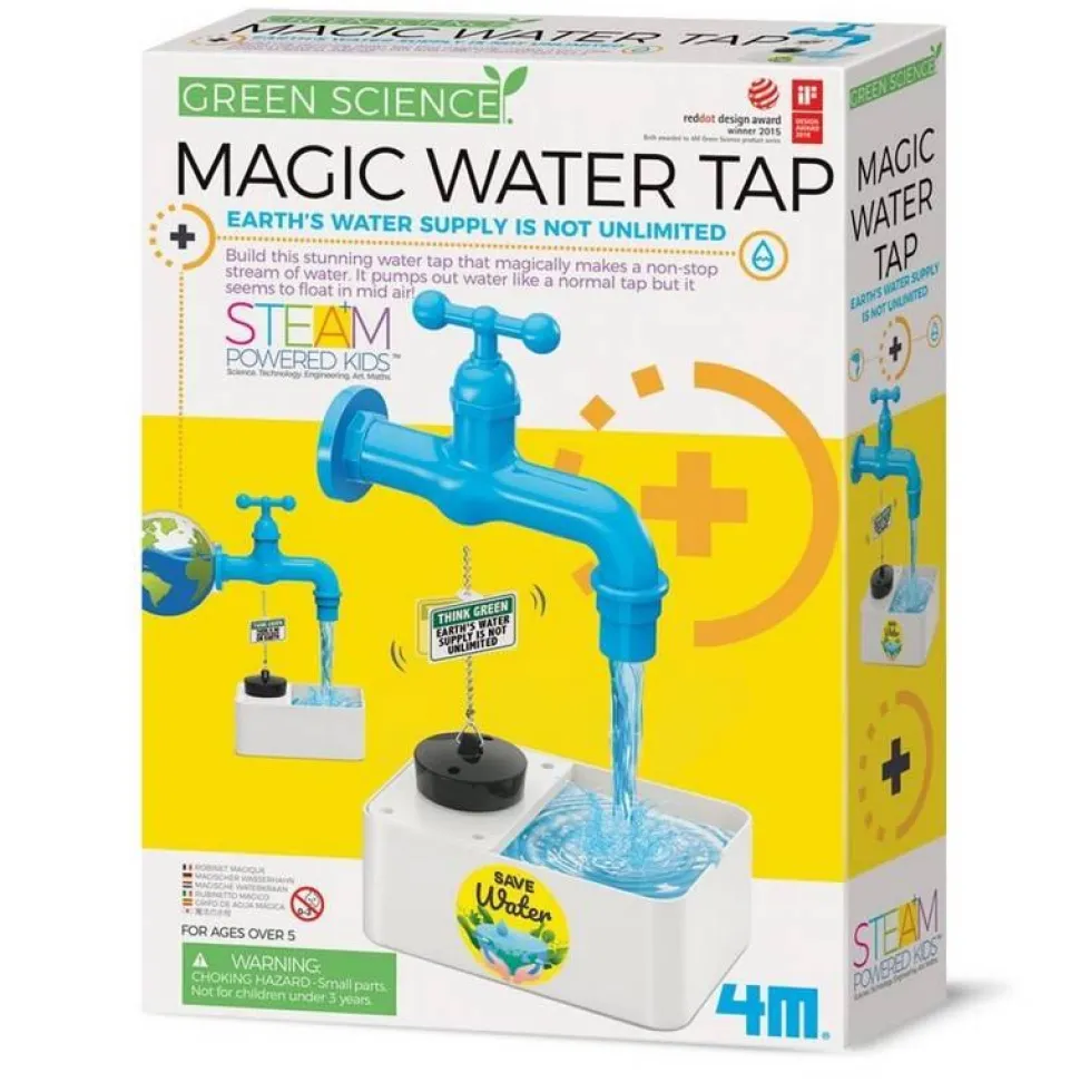 Kidzlabs GREEN SCIENCE: ROBINET D'EAU MAGIQUE - 4M
