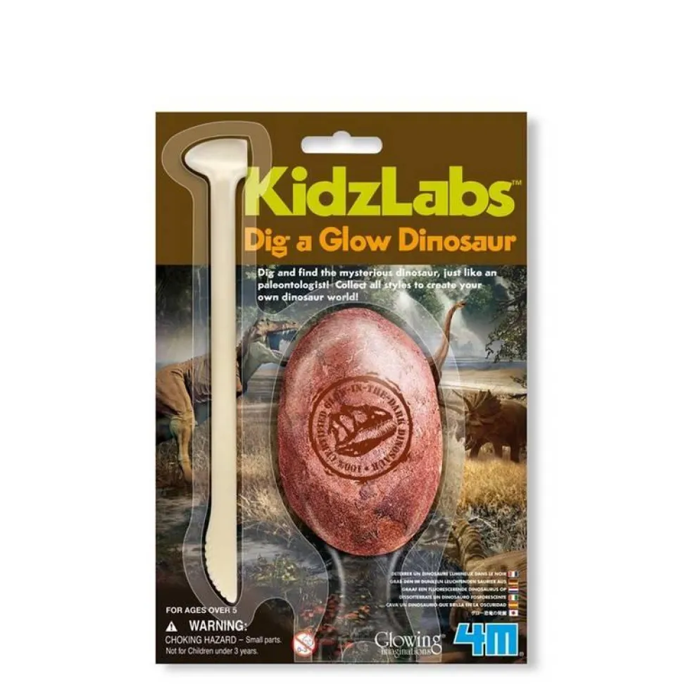 KidzLabs SCIENCE CARD: DETERRE-TON-DINOSAURE - 4M