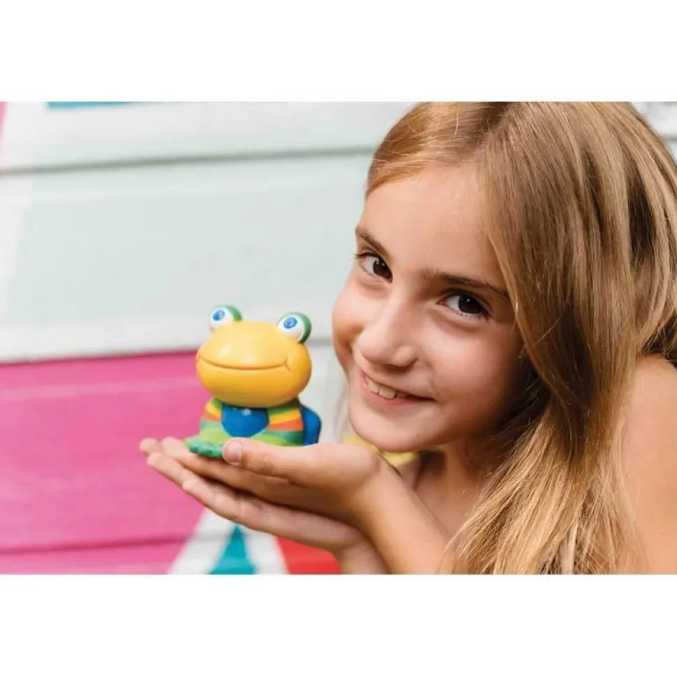 KidzMaker: PEINDRE VOTRE PROPRE GRENOUILLE DE JARDIN EN TERRE CUITE - 4M