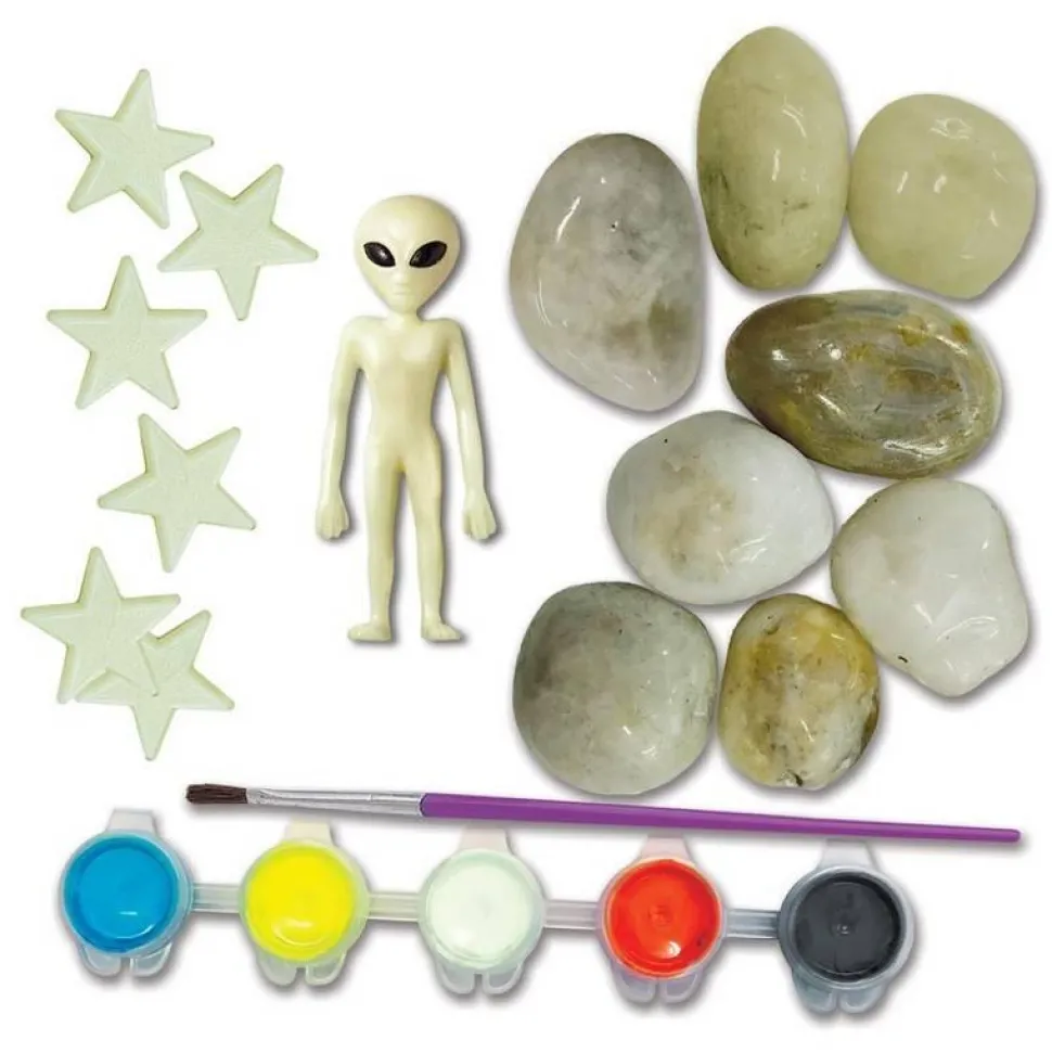 KidzMaker: PEINTURE SUR PIERRES - ESPACE - 4M